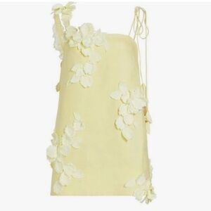 Zimmermann Appliqué Dress - Yellow
